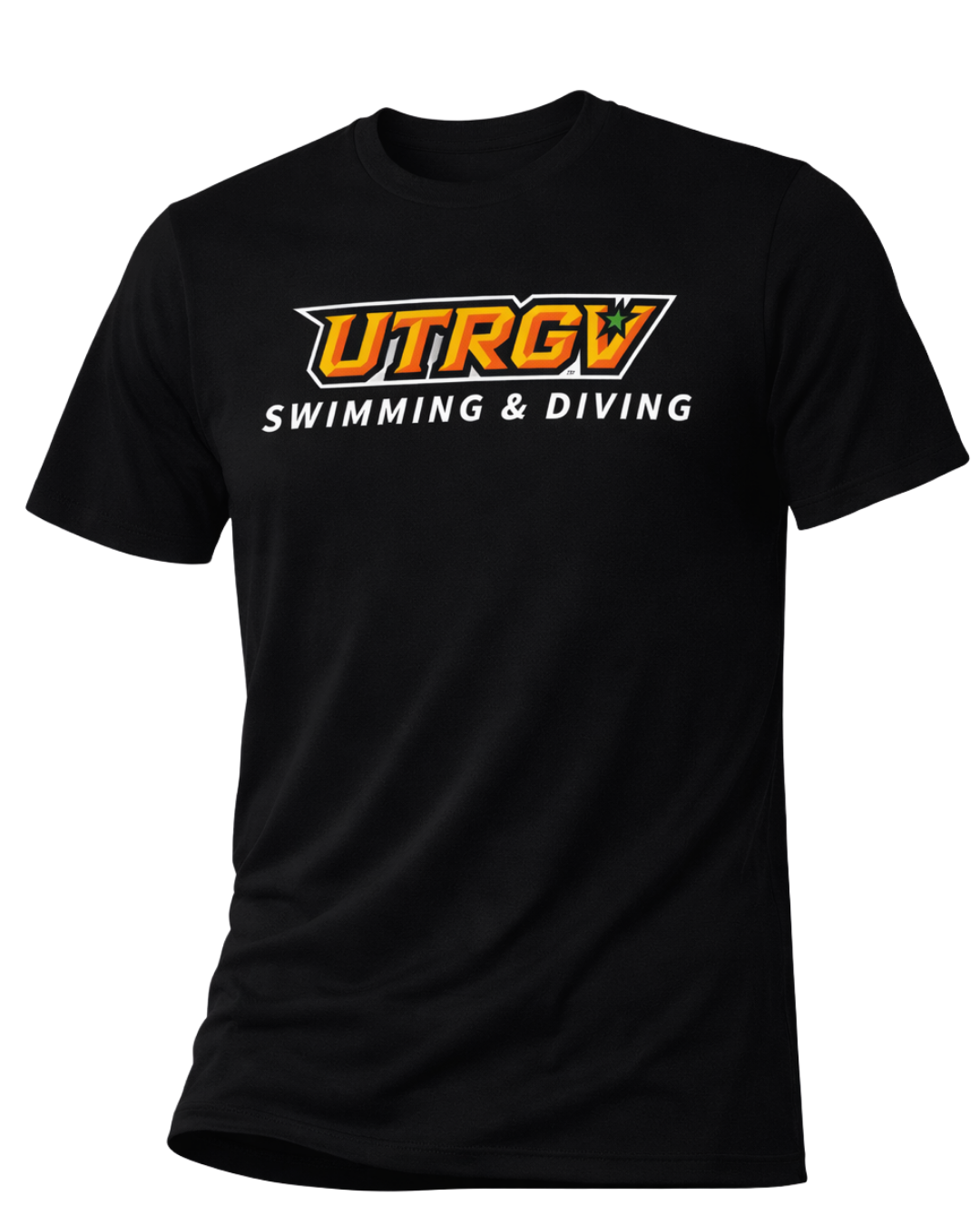 UTRGV Swim &amp; Dive Dri-Fit Short Sleeve - Black