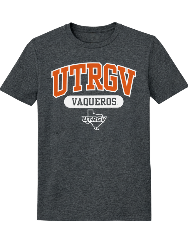 Arched UTRGV Vaqueros T-Shirt - Dark Heather Gray