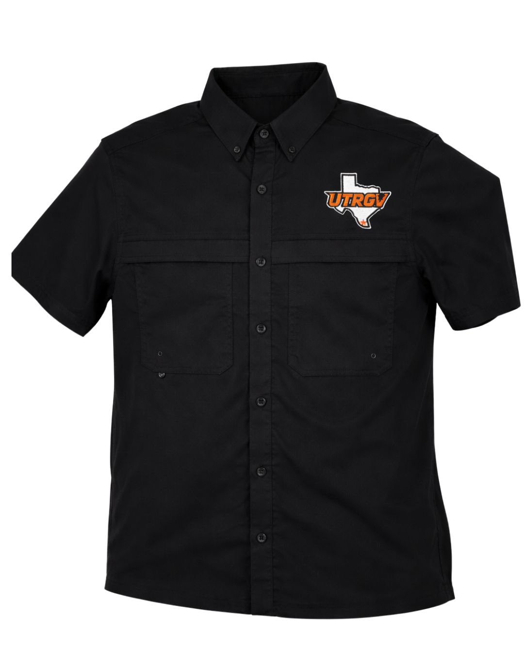 MEN'S UTRGV/TX Fishing Shirt - Black