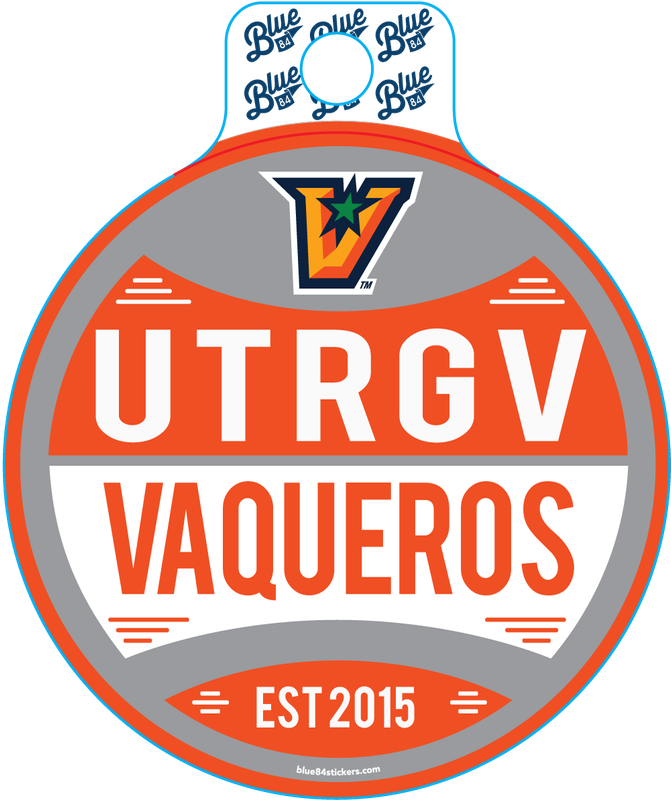 UTRGV Vaqueros 2015 Overstrung Sticker