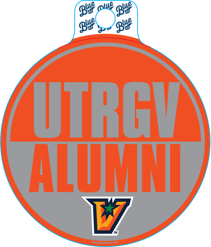 UTRGV Alumni Slam Circle Sticker