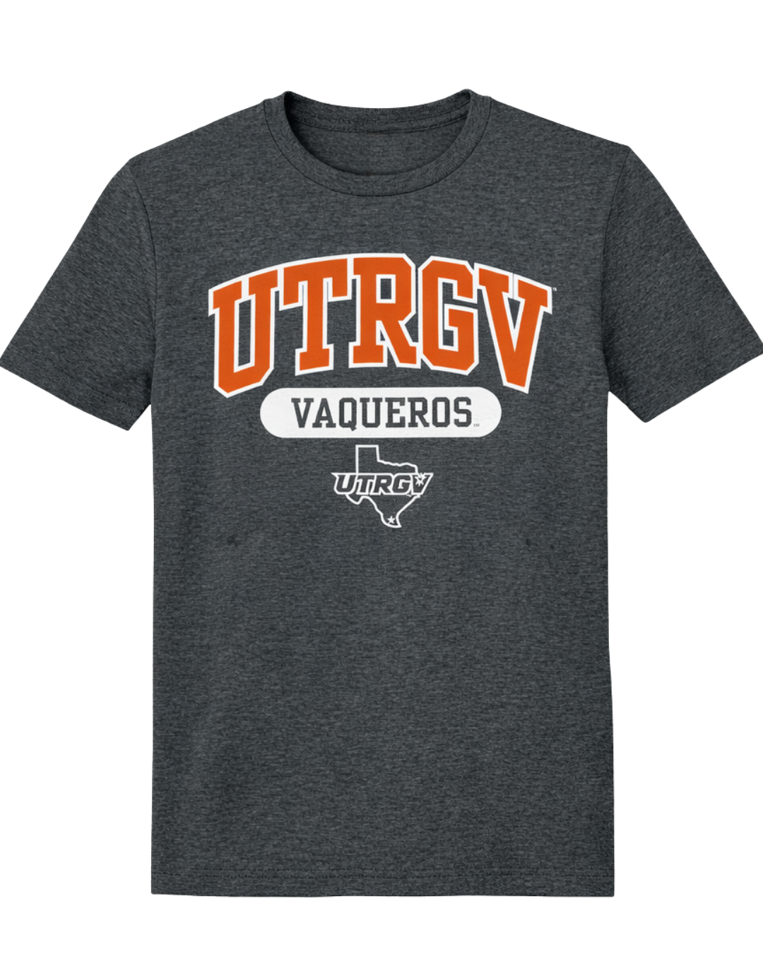 YOUTH Arched UTRGV Vaqueros T-Shirt - Dark Heather Grey