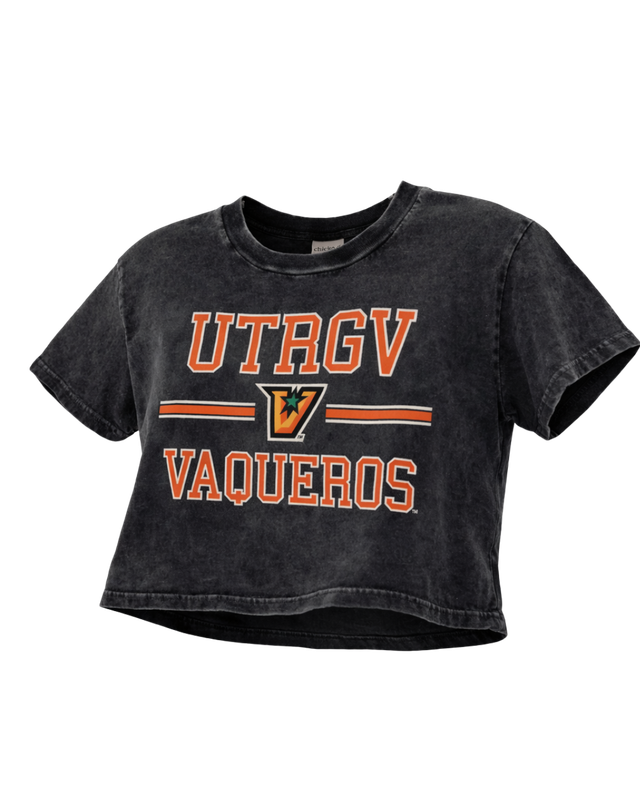 UTRGV VAQUEROS  Short 'N Sweet Tee - Graphite