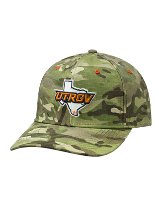 UTRGV/TX Camouflage Snapback Cap