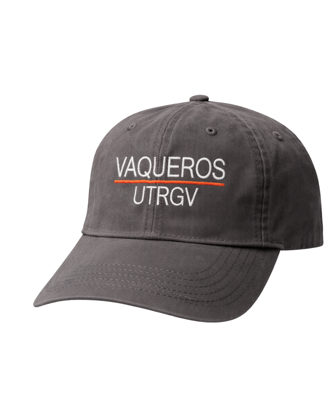 VAQUEROS _UTRGV Relaxed Dad Hat - Charcoal