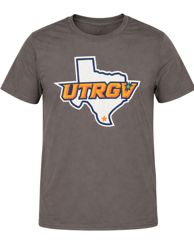 UTRGV/TX Short Sleeve T-Shirt - Charcoal