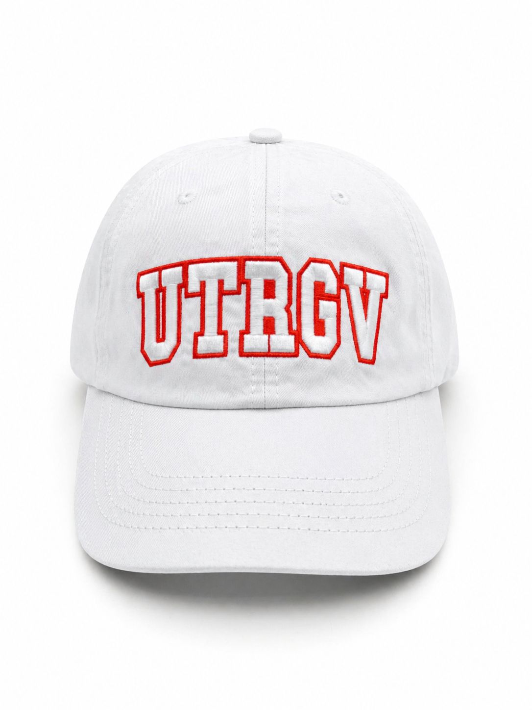 Ladies "UTRGV" Ponytail Cap - White