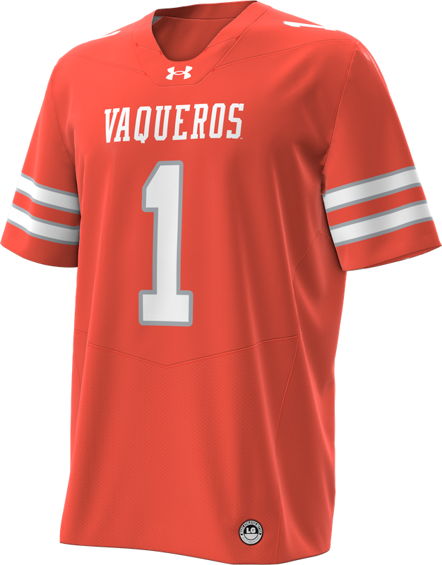 ADULT Vaqueros Football Replica Jersey - Orange