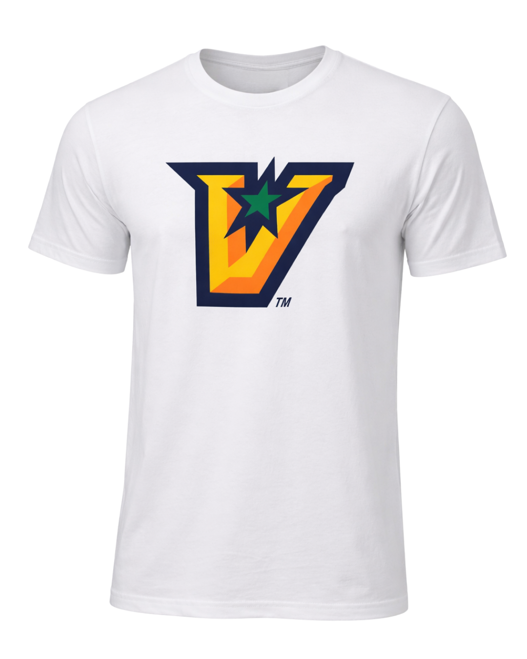 "V" Logo T-Shirt - White