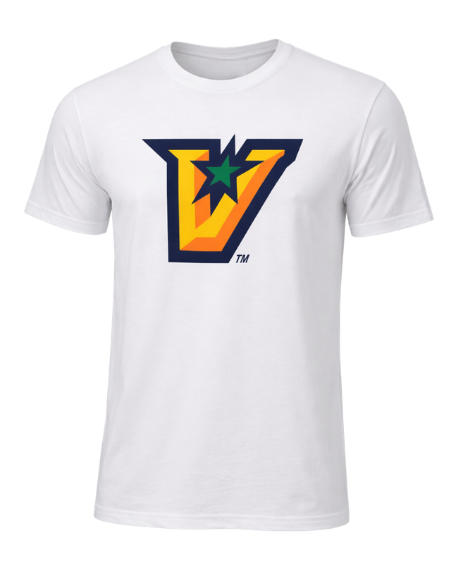 "V" Logo T-Shirt - White