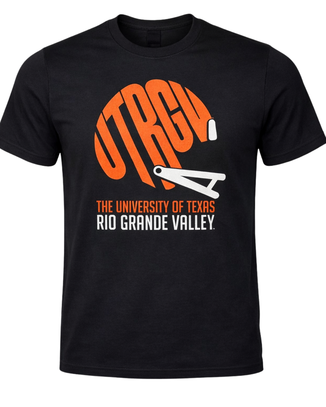 UTRGV Helmet T-Shirt - Black