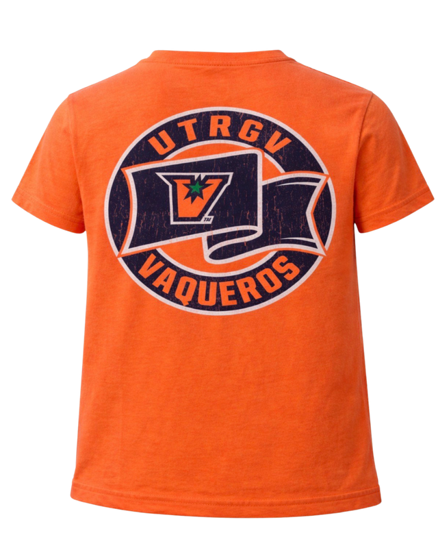 YOUTH UTRGV Flag Ringspun  T-Shirt