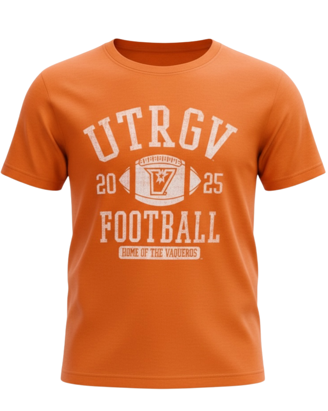 YOUTH UTRGV Football Vintage T-Shirt - Orange