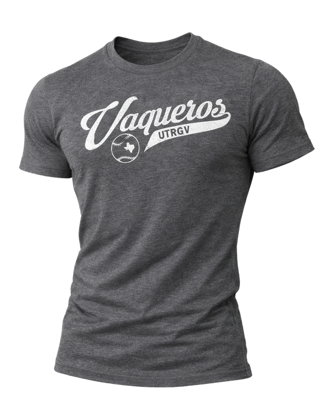 UTRGV Baseball T-Shirt - Graphite Heather