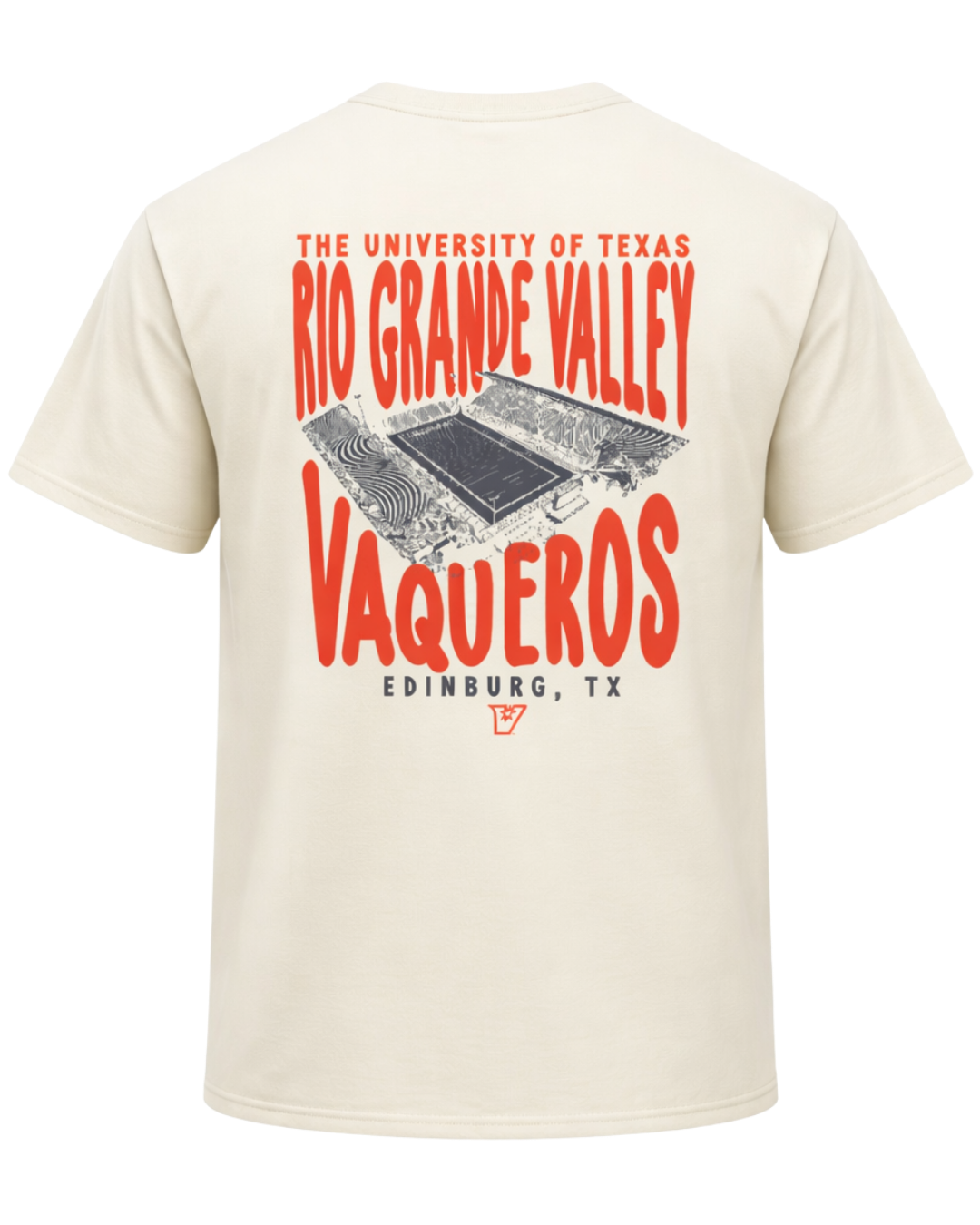 Vackar Stadium T-Shirt - Vintage White