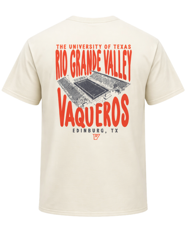 Vackar Stadium T-Shirt - Vintage White
