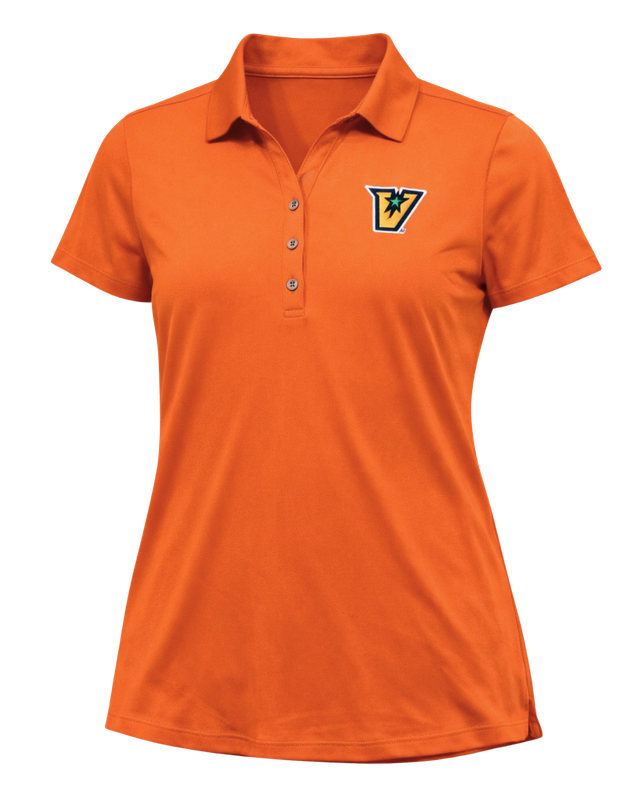 Cutter &amp; Buck Women's "V" Forge Eco Polo - Orange