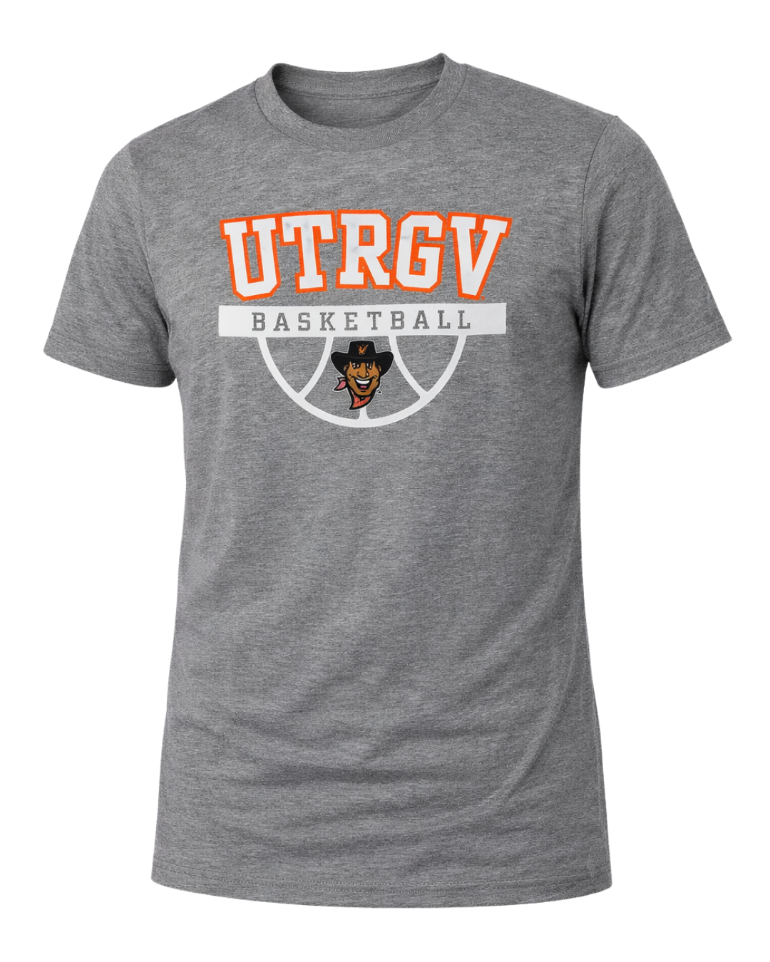 UTRGV Victory Basketball T-Shirt - Heather Grey