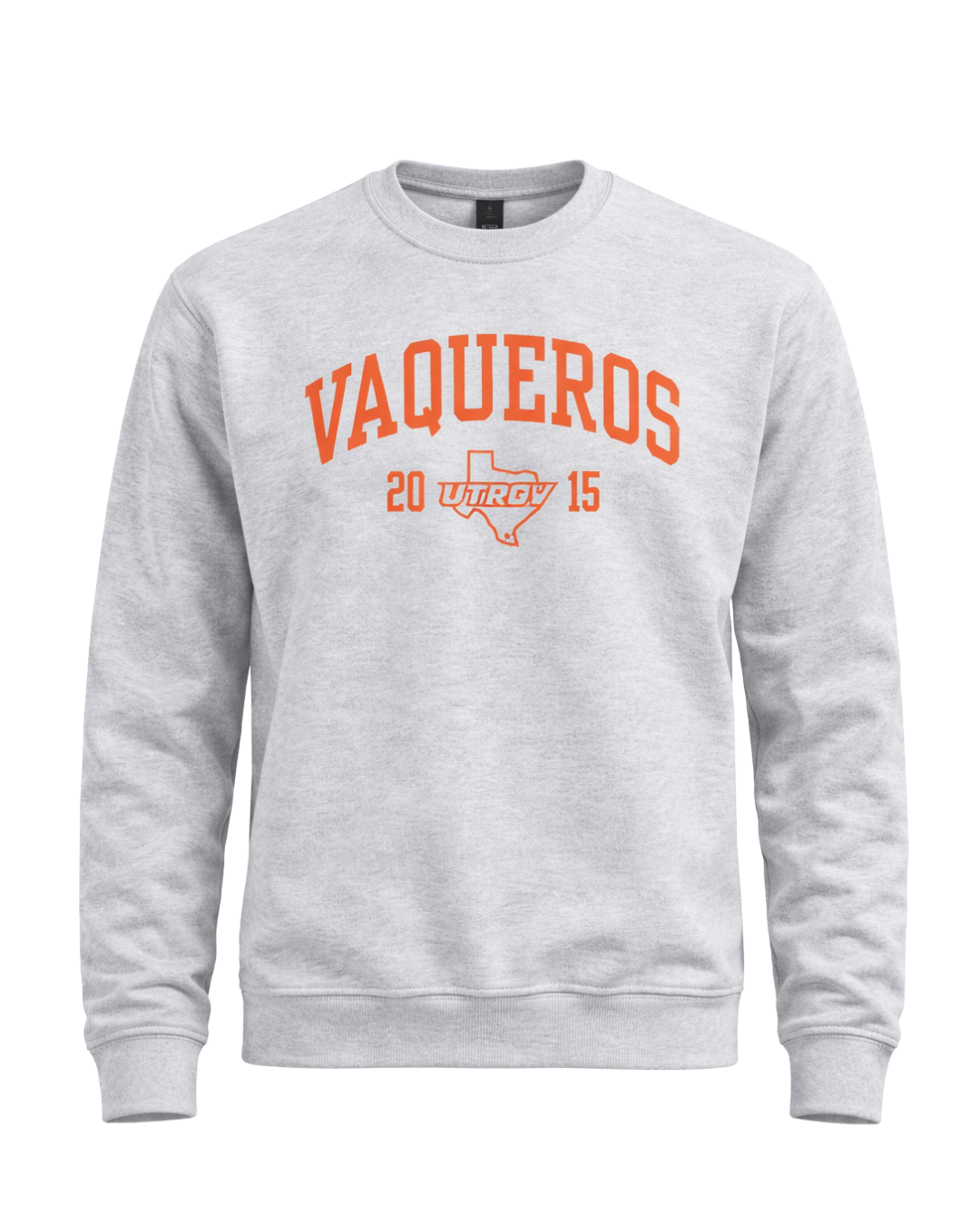 VAQUEROS Crewneck Sweater - Ash Grey