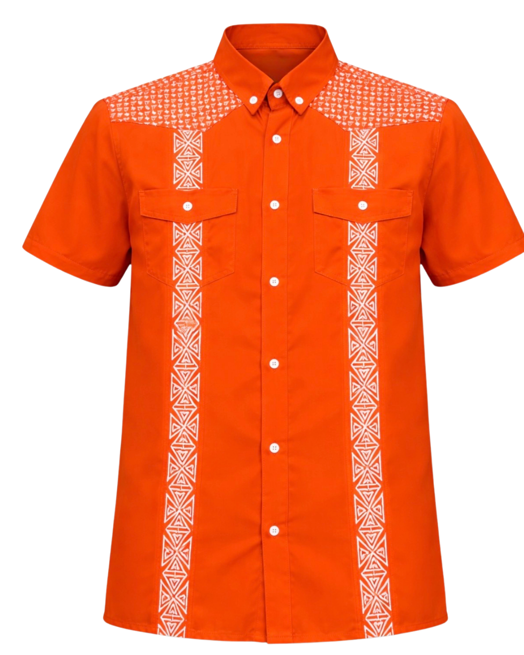 Orange Guayabetta w/ White Sub Panel