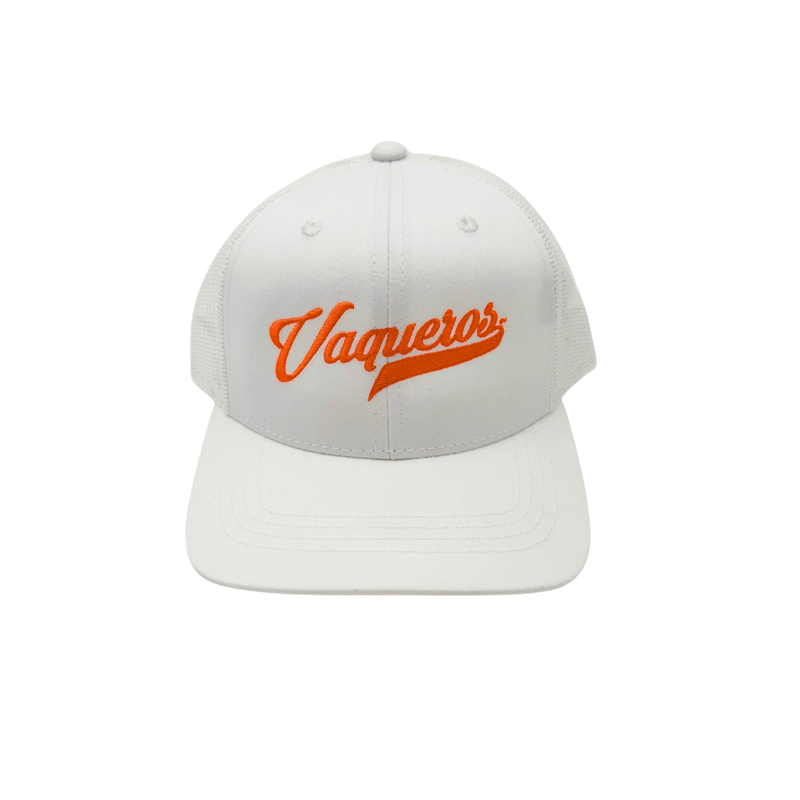 YOUTH Vaqueros Script Decky Cap - White
