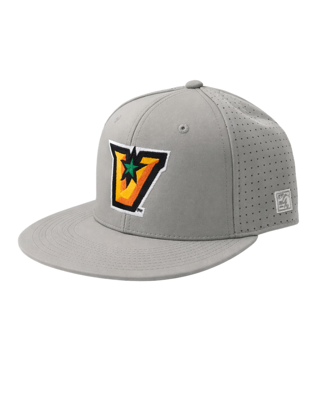 Full Color "V" The Game Cap - Grey
