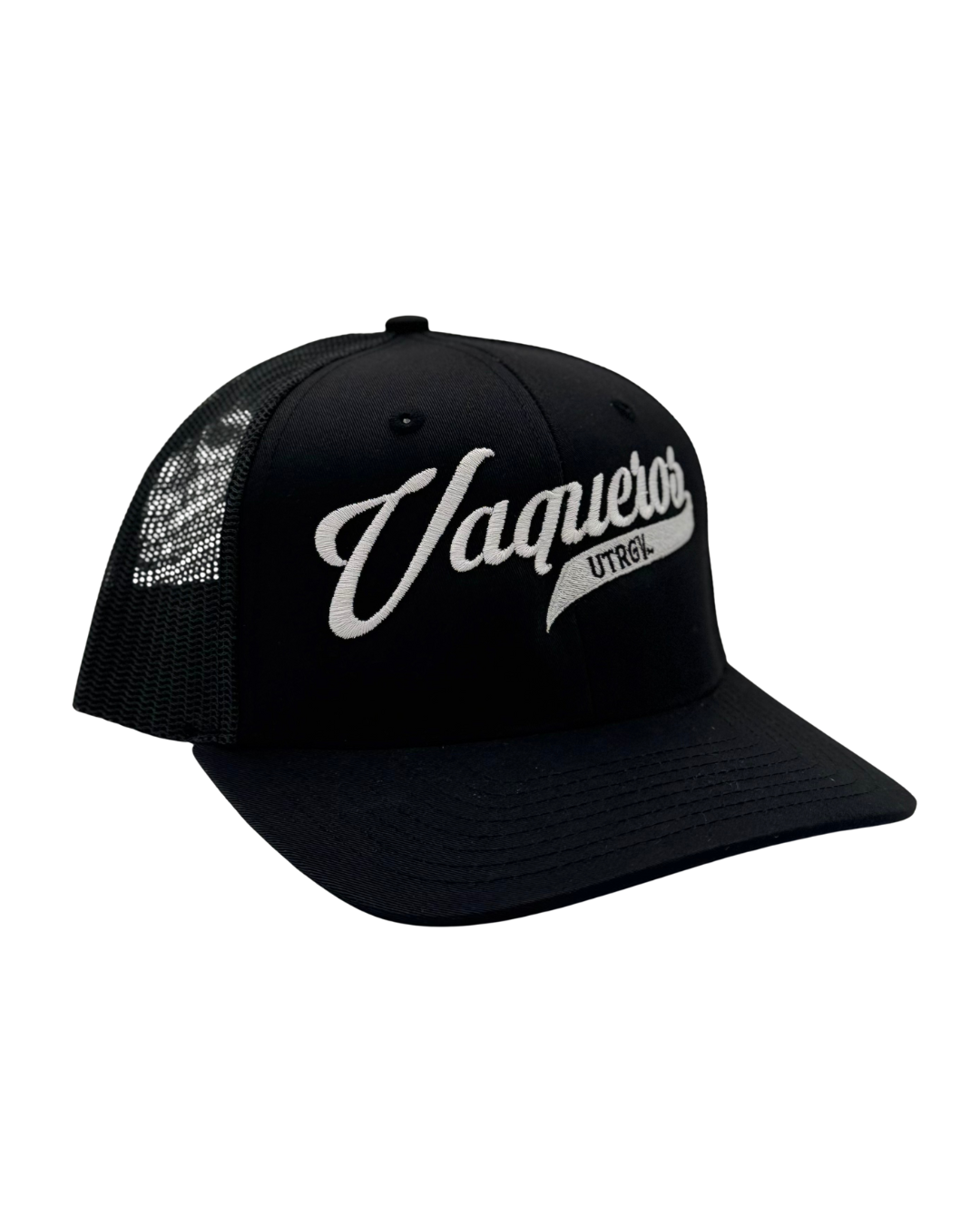 YOUTH Vaqueros Script Richardson Cap - Black