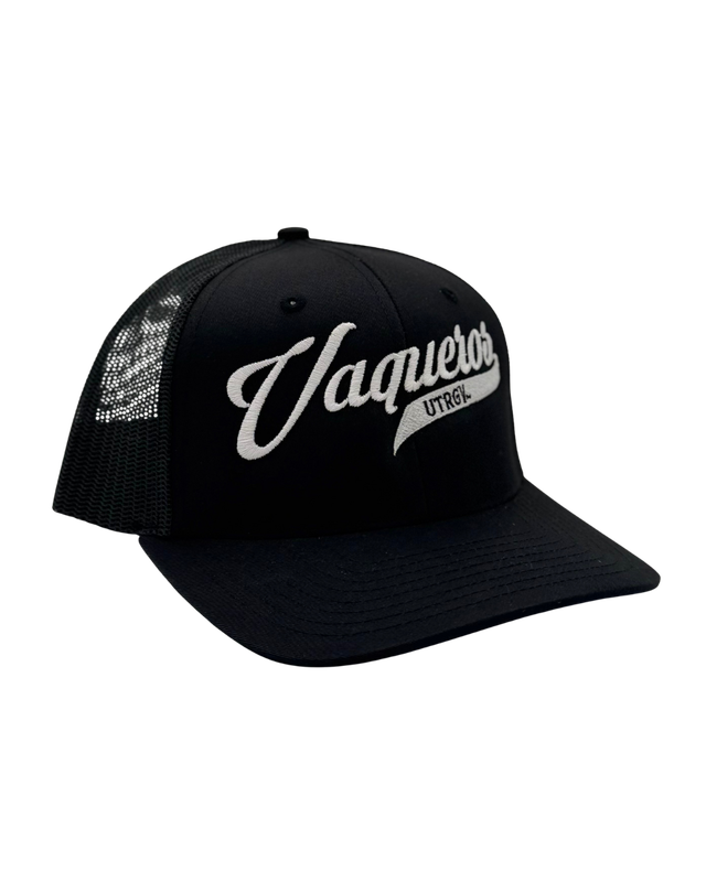 YOUTH Vaqueros Script Richardson Cap - Black
