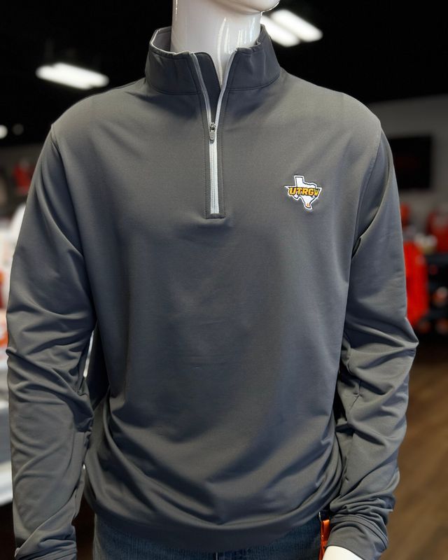 Peter Millar Perth Performance Quarter Zip - Iron