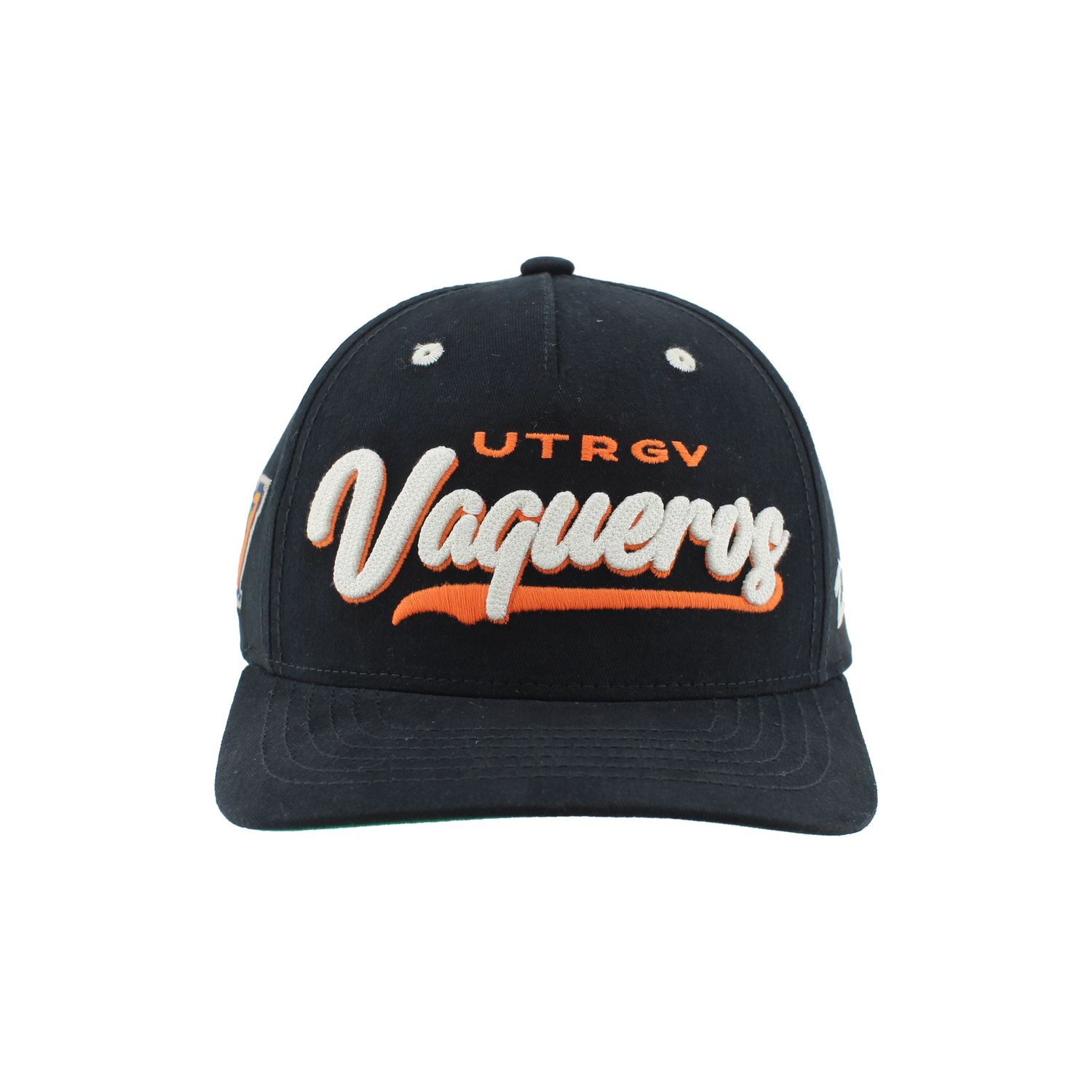 Zephyr Vaqueros 3D Semi Curve Trucker Cap - Black