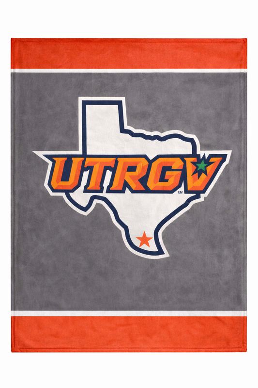 UTRGV 50"X60" Plush Blanket