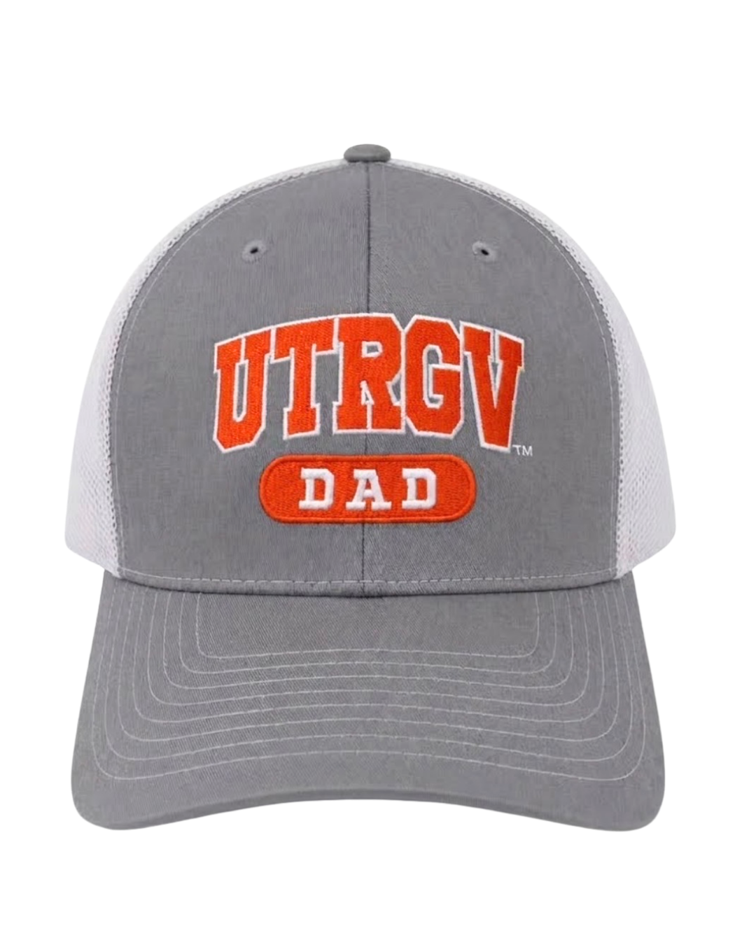 UTRGV DAD Adjustable Richardson Cap - Grey/White
