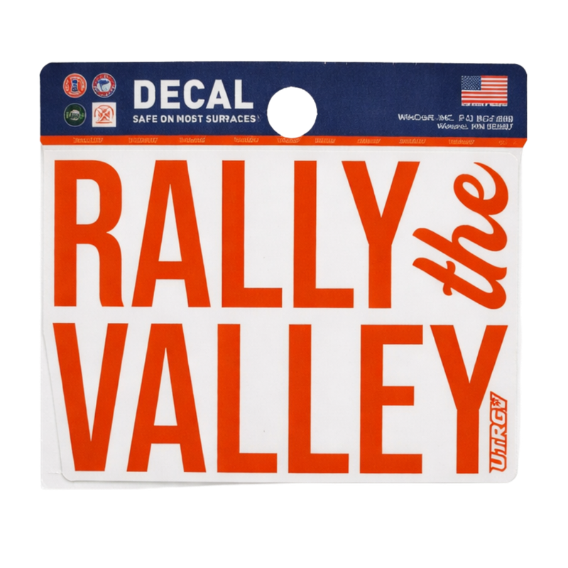 Rally the Valley Premium Decal 4" X 4"