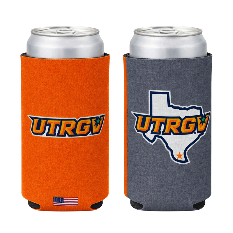 UTRGV UTRGV/TX 12 OZ SLIM CAN KOOZIE