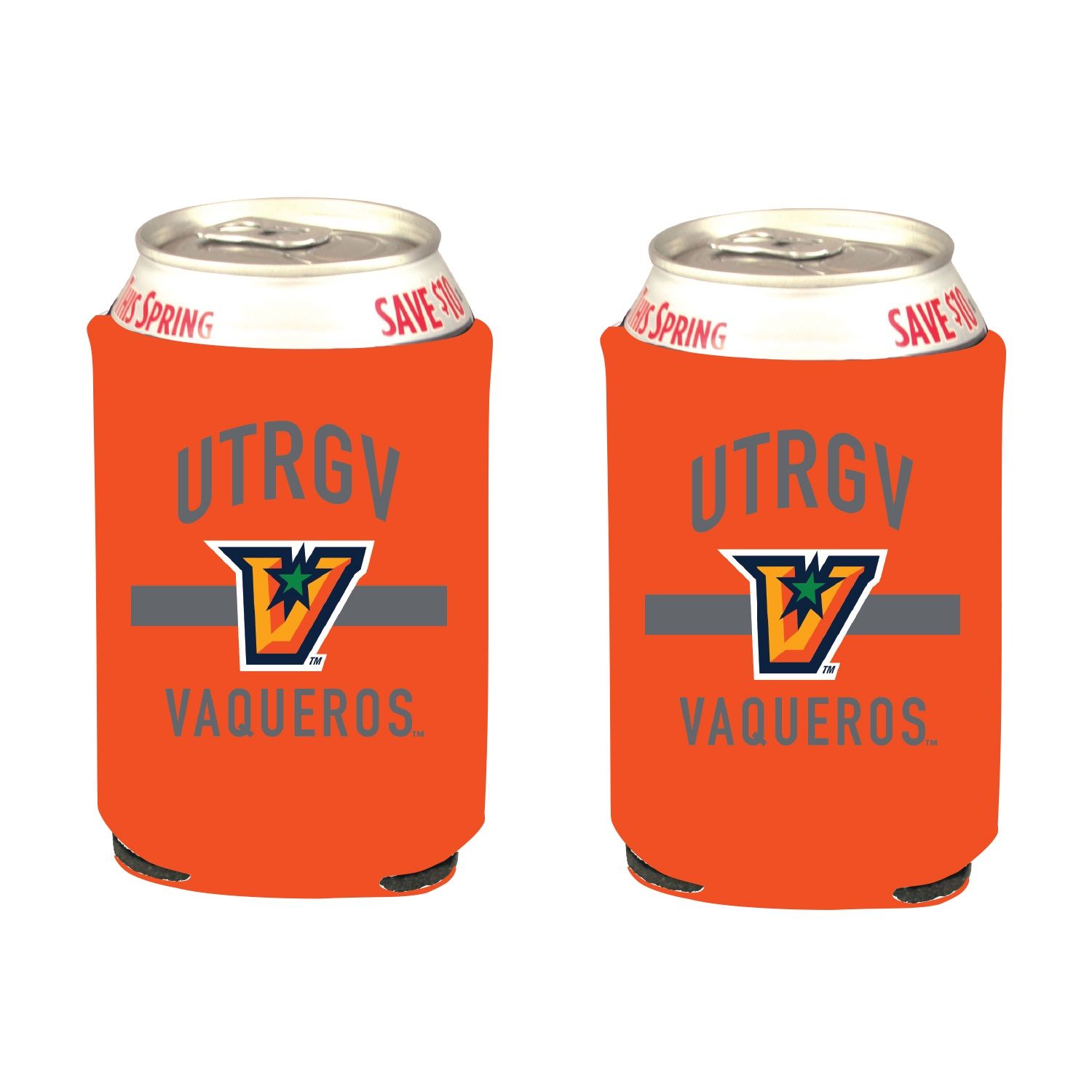 UTRGV Vaqueros 12 Oz Koozie