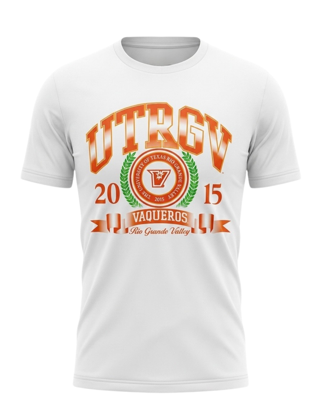 UTRGV Founders Seal T-Shirt - White