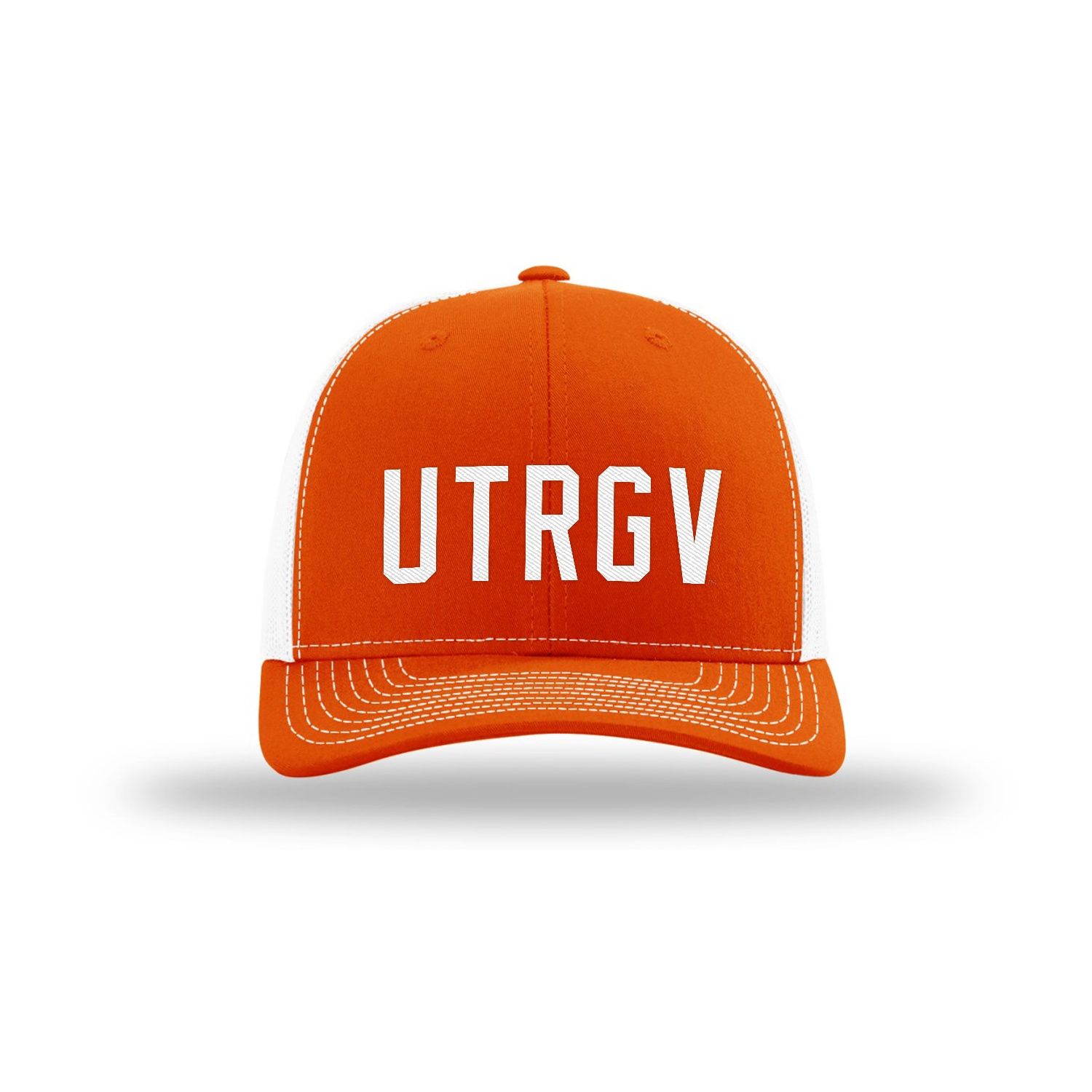 UTRGV Chain Retro Stitch Richardson Cap - Orange/White