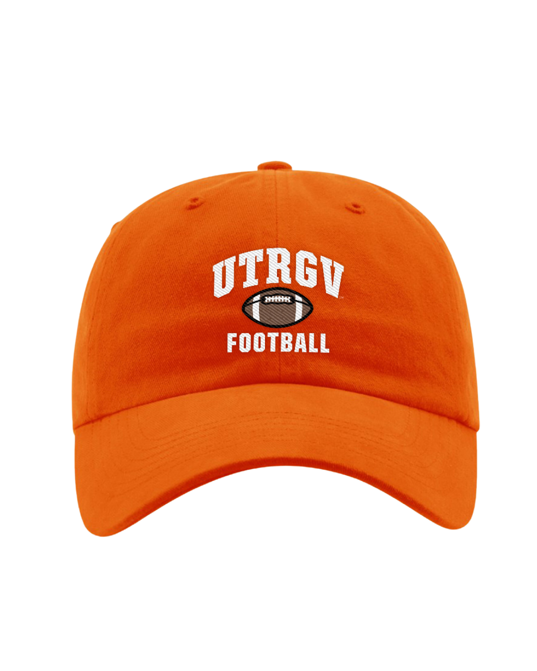 UTRGV Football Relaxed Dad Cap - Orange