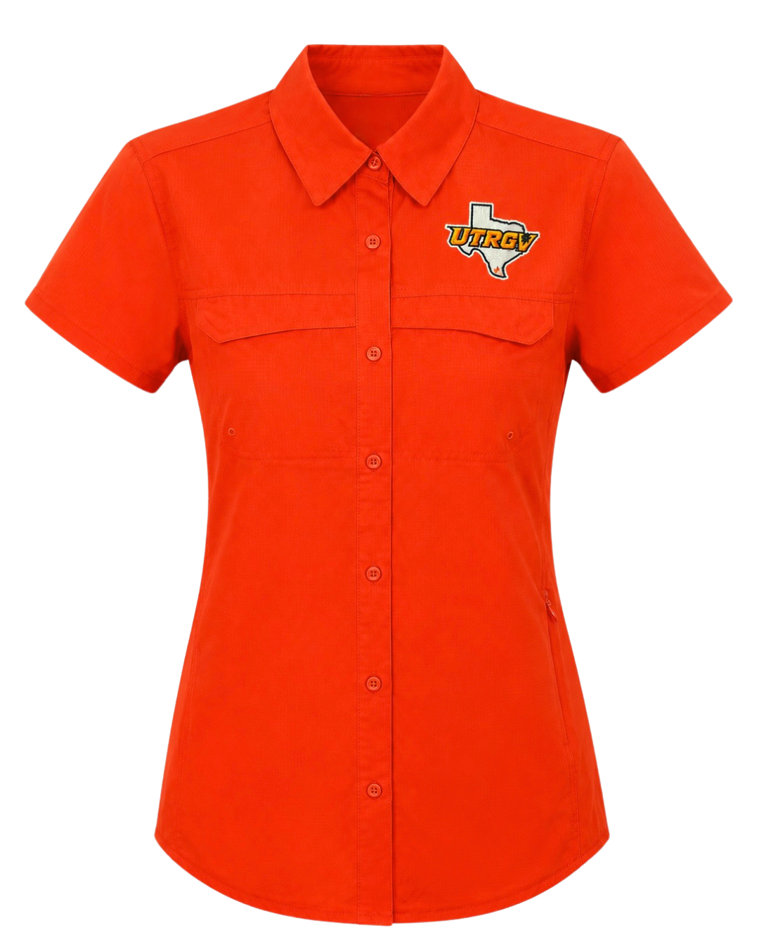LADIES UTRGV -TX Fishing Shirt - Orange