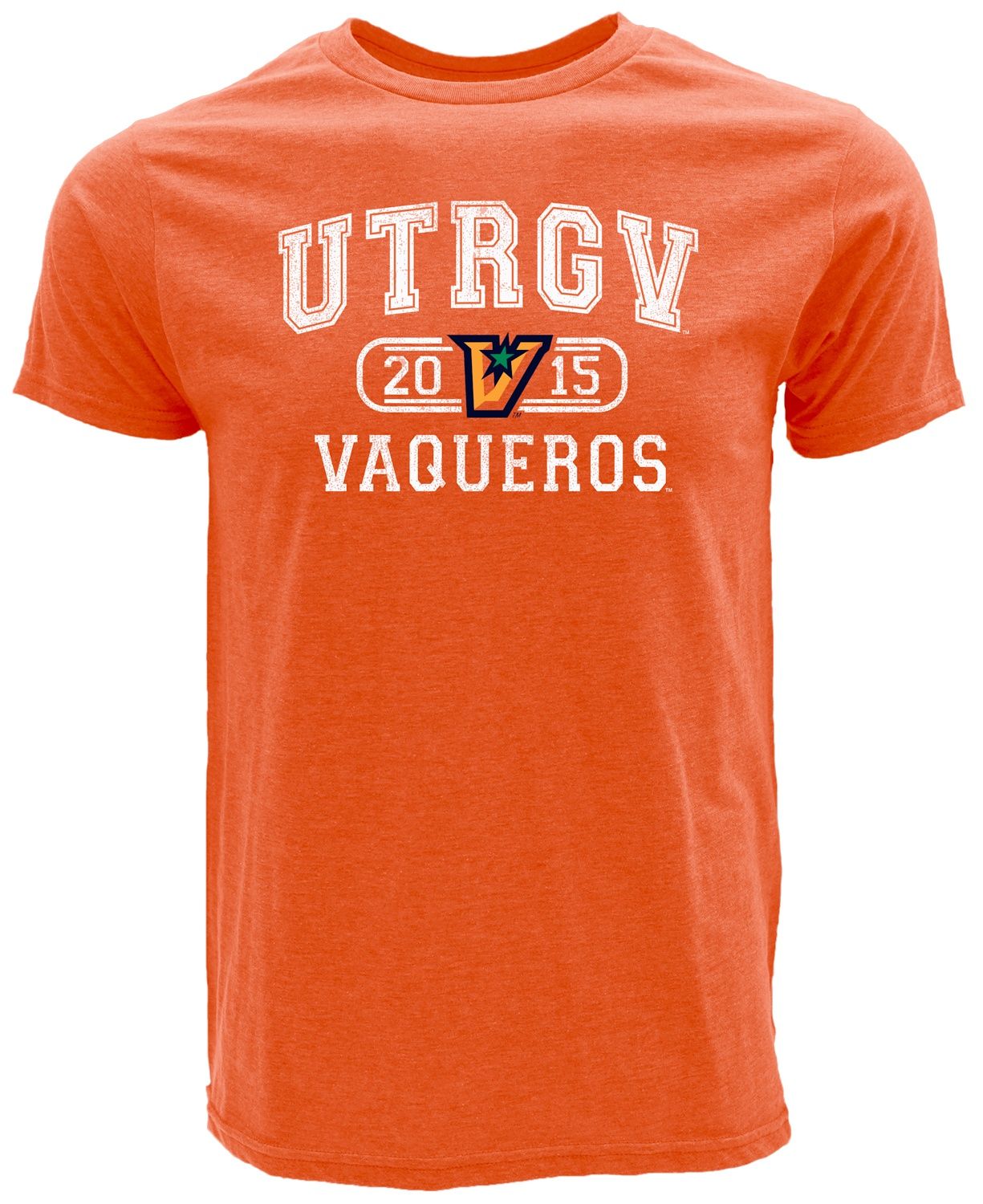 Vaqueros "V" UTRGV Swing Vote  T-Shirt - Orange
