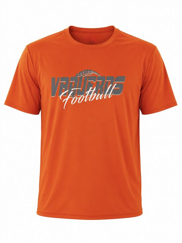 Vaqueros Football Dri-Fit T-Shirt - Orange