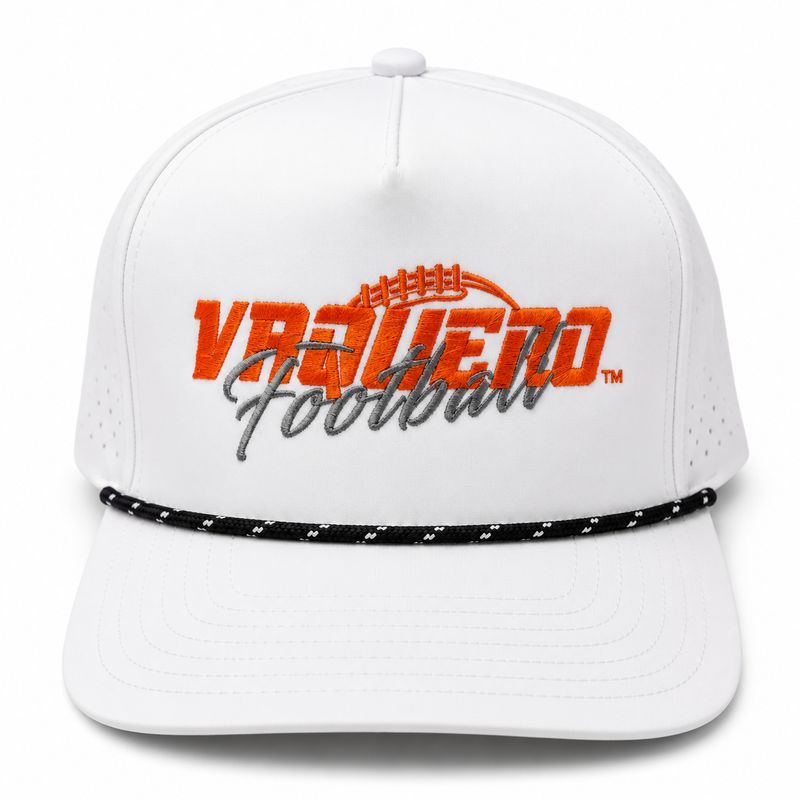 Vaqueros Football Rope Cap - White