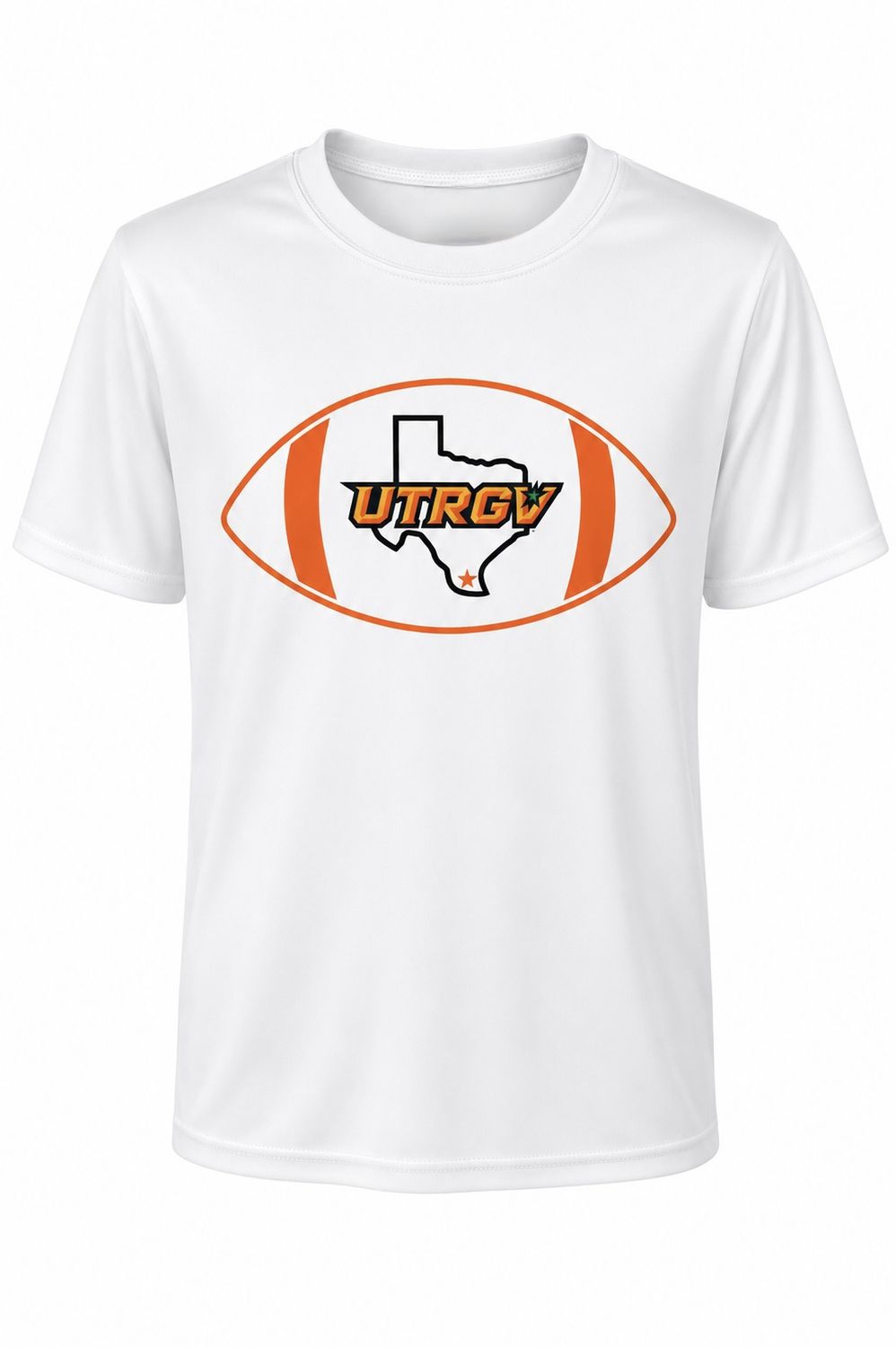 YOUTH UTRGV / TX Football Dri-Fit T-Shirt - White