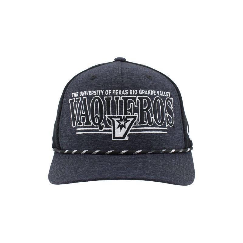 Zephyr Vaqueros "V" Fleck Cap - Black/White