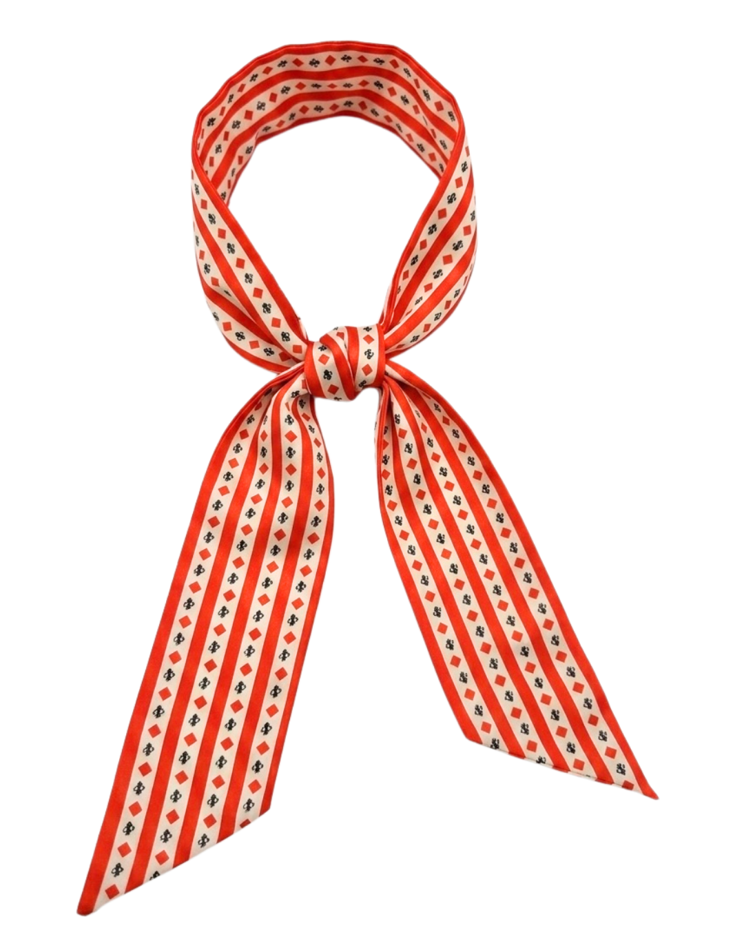 UTRGV Striped Polyester Scarf Belt
