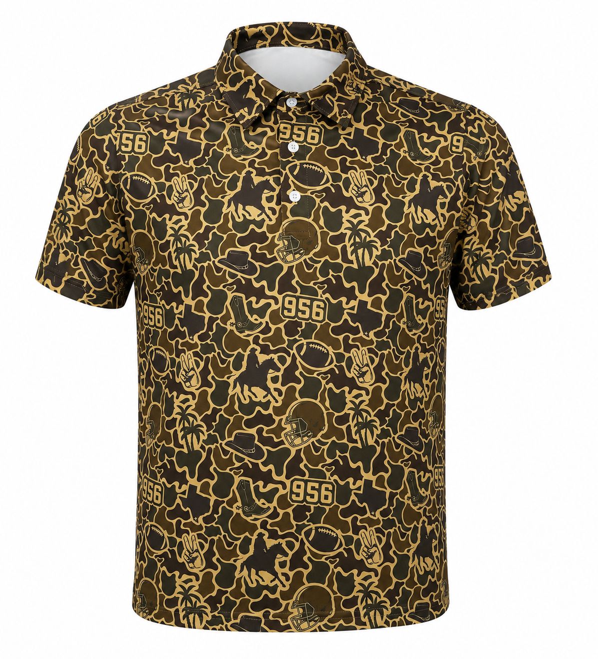 956 Camo Sublimated CAMO Polo