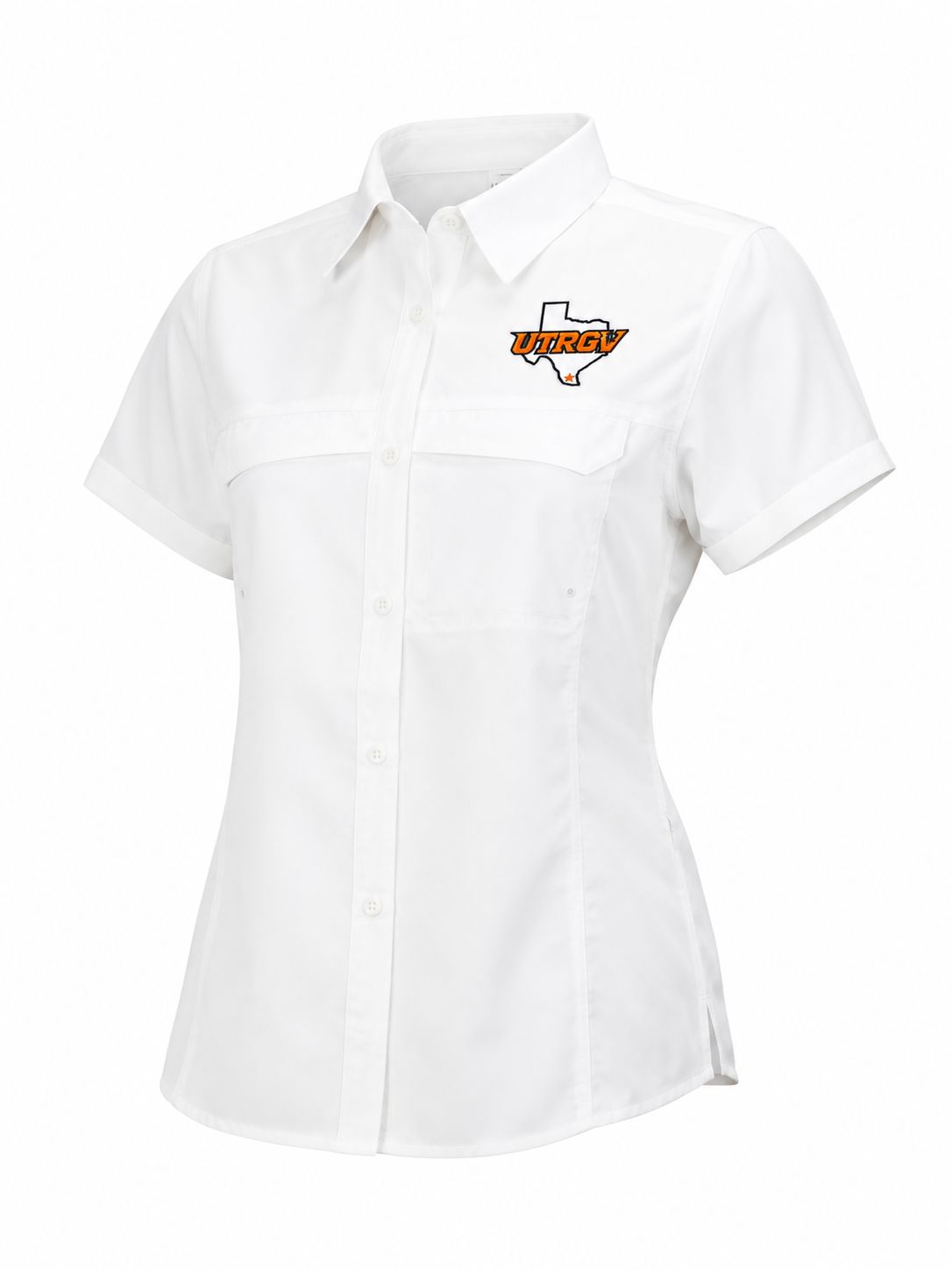 LADIES UTRGV -TX Fishing Shirt - White