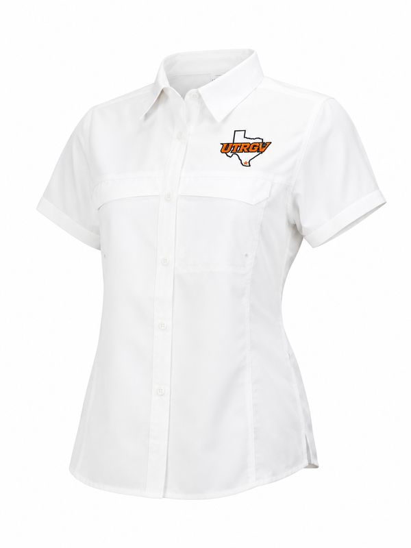 LADIES UTRGV -TX Fishing Shirt - White