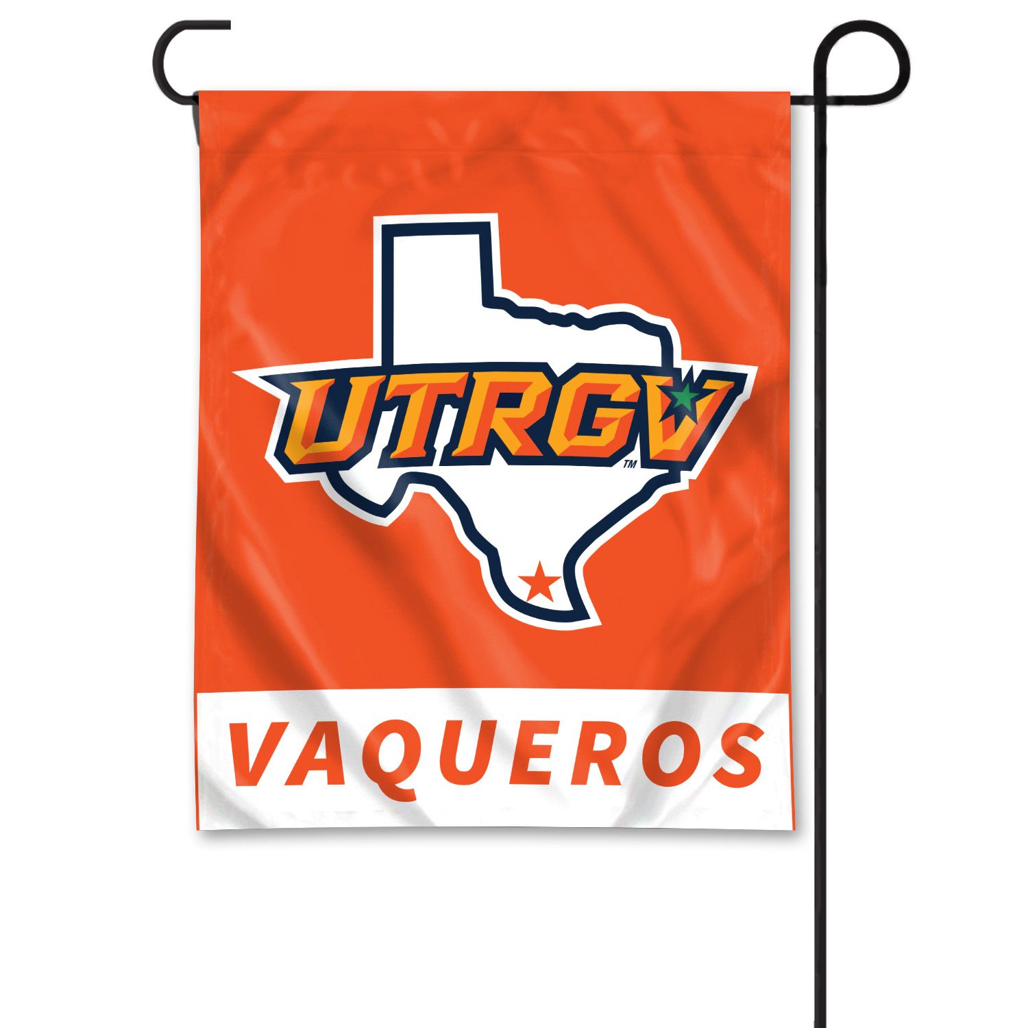 12" X1 5" UTRGV VAQUEROS Garden Flag