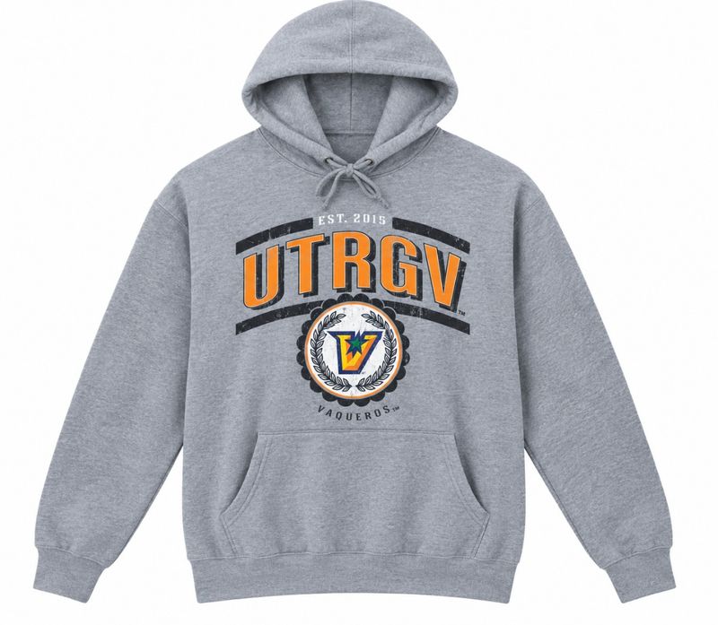 UTRGV Roof Collapse Hoodie - Graphite Grey